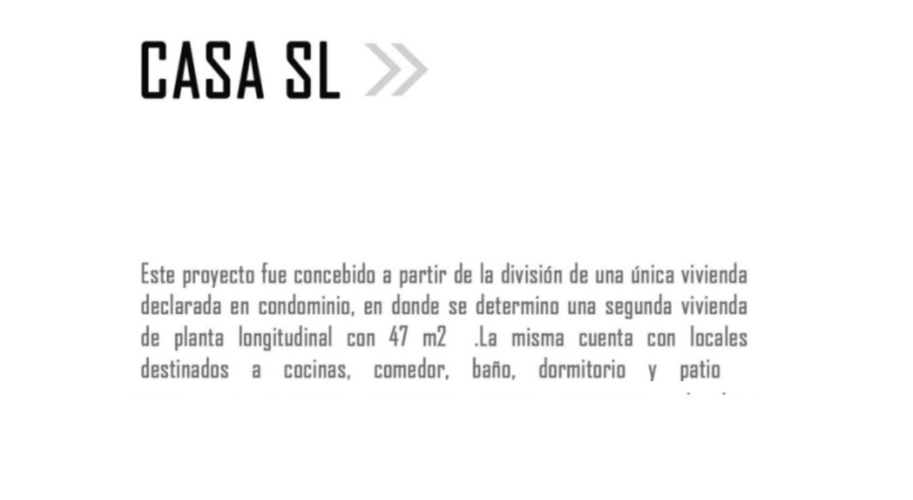 Foto casaSL 1